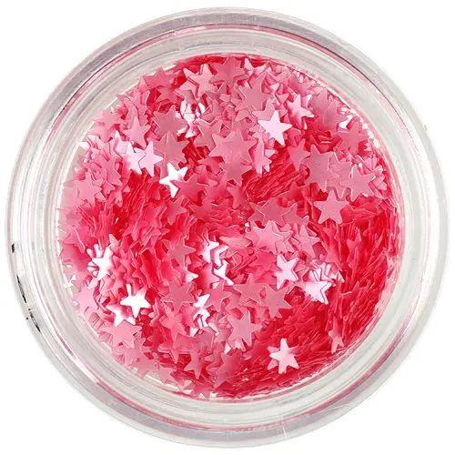 Díszítő csillagocskák – gyöngyházas lazac színű