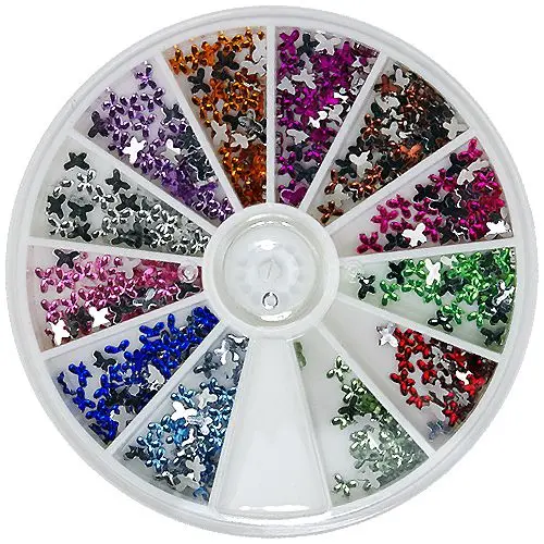 Színes körömdísz készlet – maslik