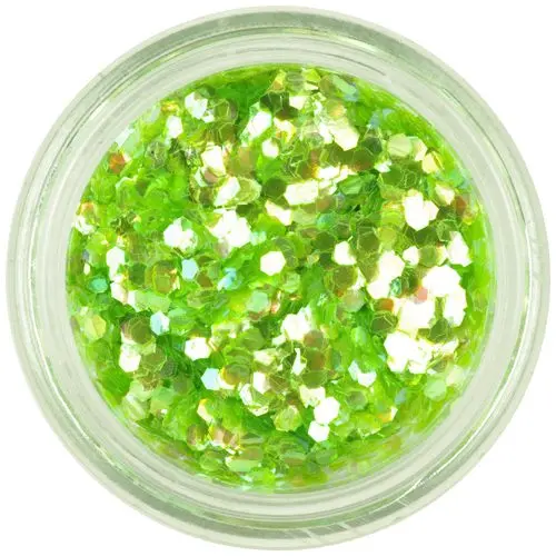 Világoszöld hatszögek - aquaelements