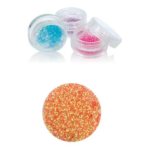 Dekorációs fonalak - világos narancssárga, hosszú