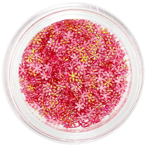 3D virágok, mini – piros