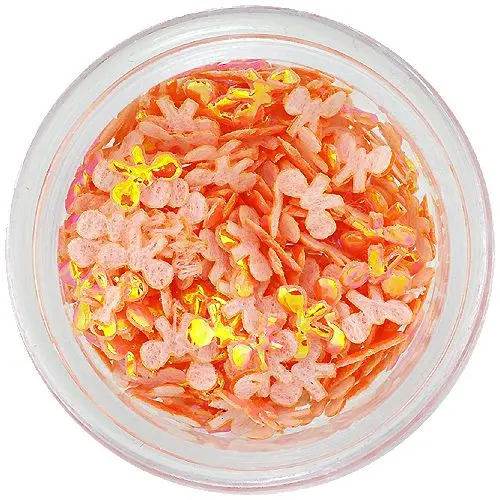 Narancssárga textil masnik