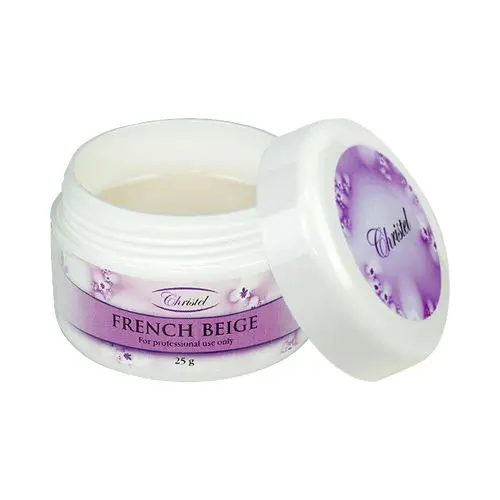 UV zselé Christel - French Beige gel, Camouflage 25g/építő zselé