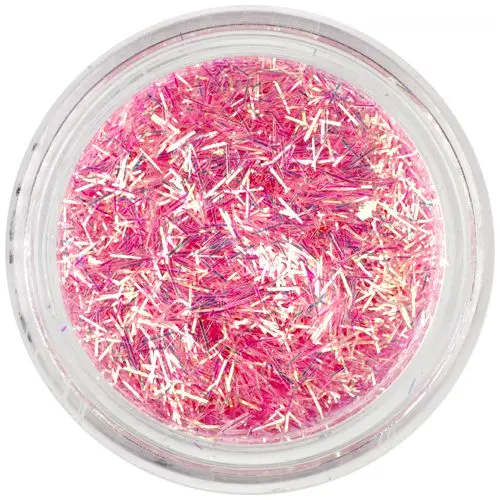 Lazacrózsaszín konfetti - szálak