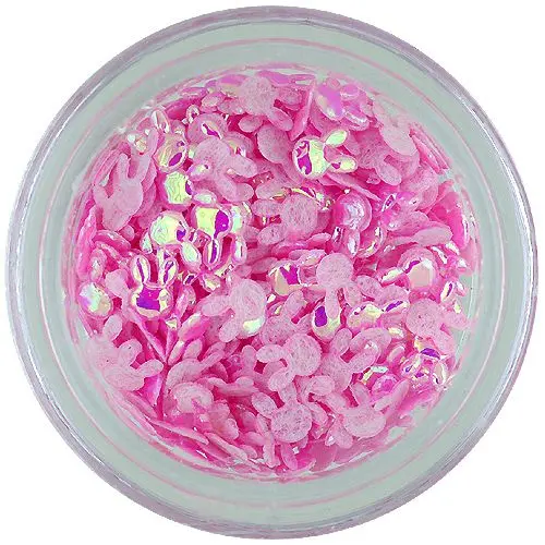 Textil nyuszi – világos rózsaszín