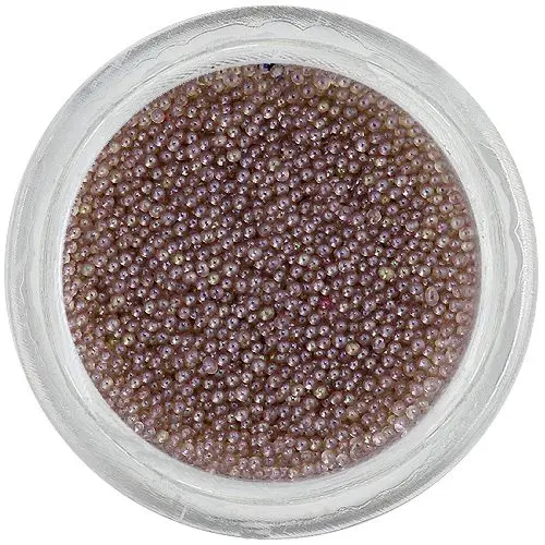 Nail art díszek - szürkés rózsaszín, 0,5mm