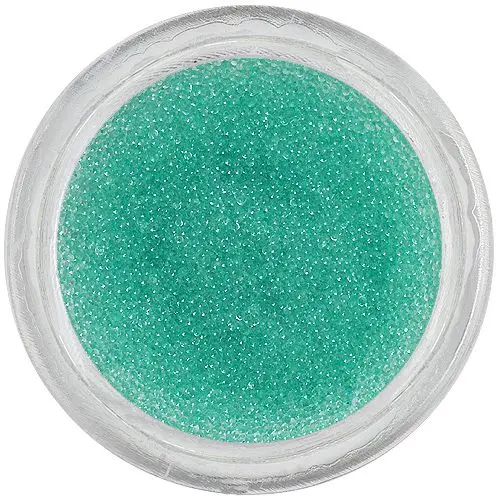 Körömdíszek - 0,5mm, türkiz gyöngyök