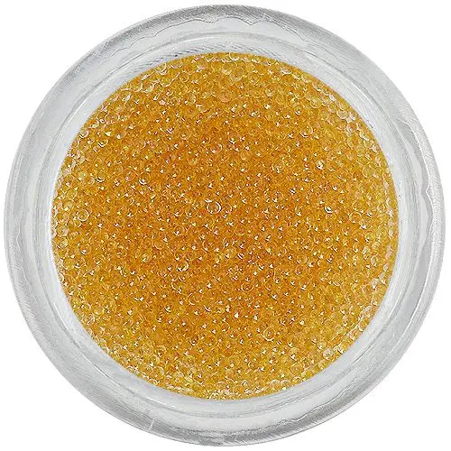 Gyöngyök 0,5mm - mézszínű