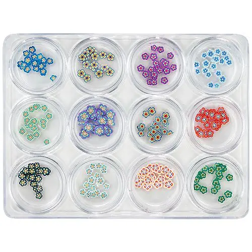 12db-os körömdíszítő szett - Fimo Nail Art, 5g