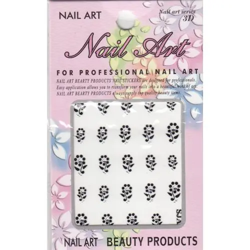 Kövecskés matrica - 3D virág