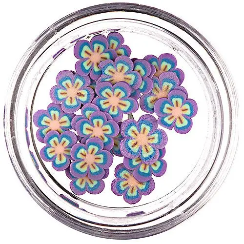 Szeletelt virágrúd - Fimo Nail Art