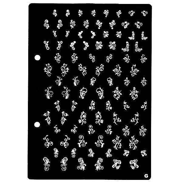 XL Mintapaletta körömnyomdához G