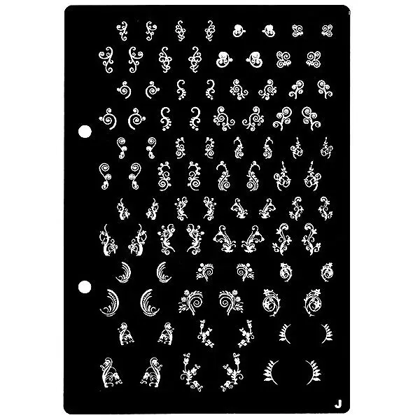 XL Körömnyomdás  mintapaletta J